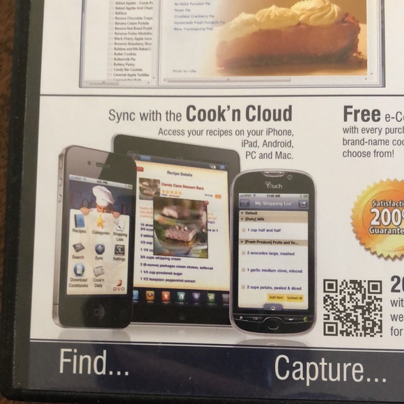Cook “n recipe organizer for PC& Mac version 10 DVD - Picture 8 of 12